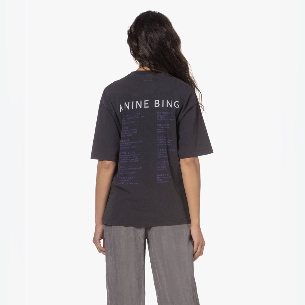 Anine Bing Joel Stardust Tshirt - Picture 2 of 4